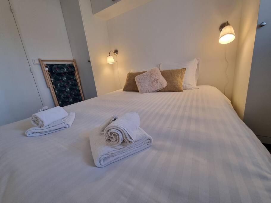 Cosy Plage-Acces Prive A La Mer Cabourg Extérieur photo